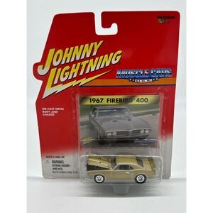 Johnny Lightning Muscle Cars 1967 Firebird 400 Die-Cast Metal Body And Chassis